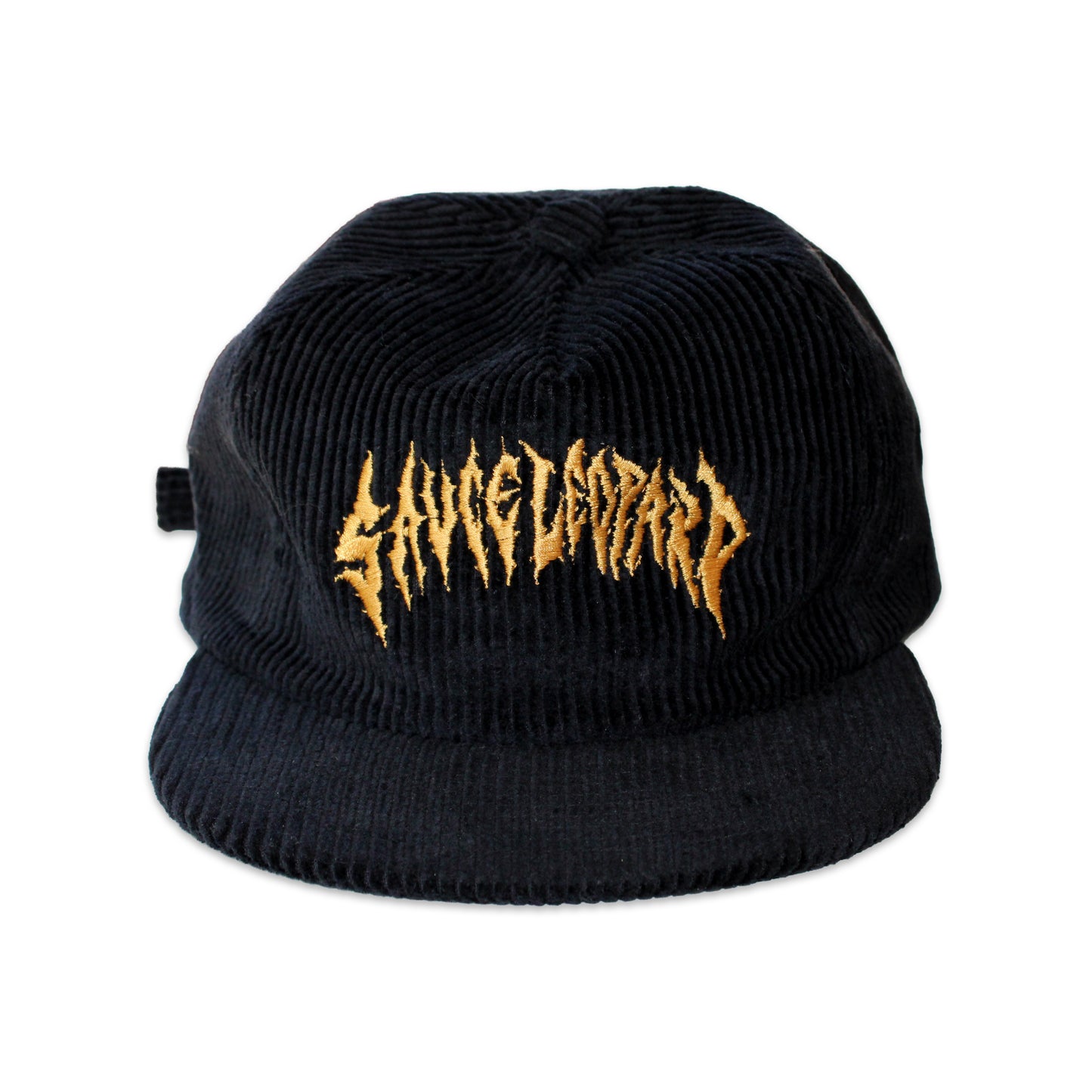 Embroidered Corduroy Hat